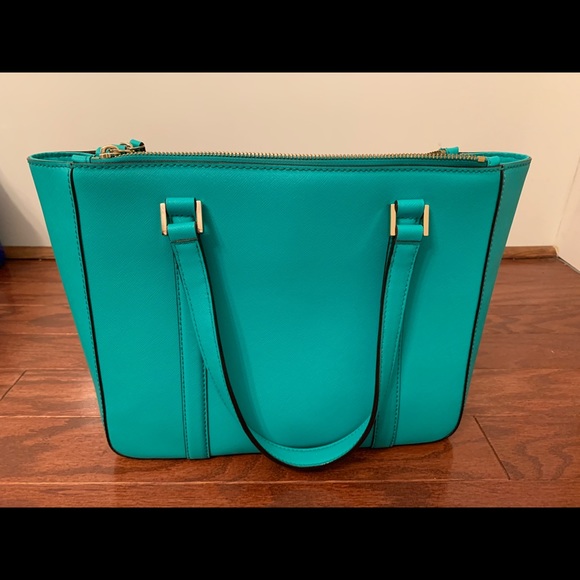 Blue/green Kate Spade shoulder bag - Picture 3 of 4